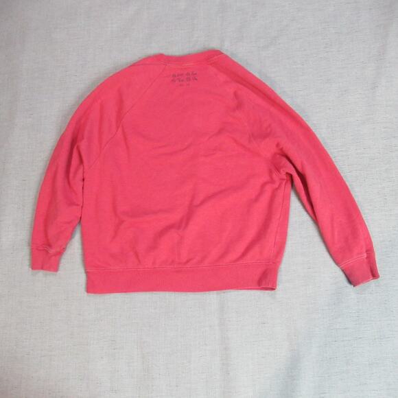 Disney x AE Sweatshirt Womens Size XS Red Donald Duck Feisty Pullover Christmas - Picture 6 of 10